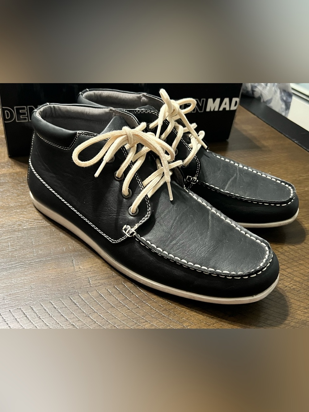 Steve Madden M-Graver Boat Shoes - Good Condition with Box